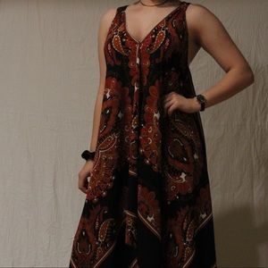 SLNY floral dress size large